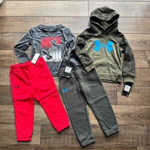 2T Under Armour Athletic sets New NWT